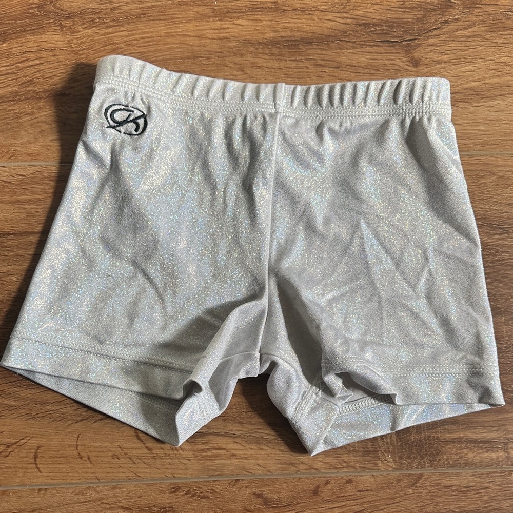 GK Kids Shimmering Silver Shorts